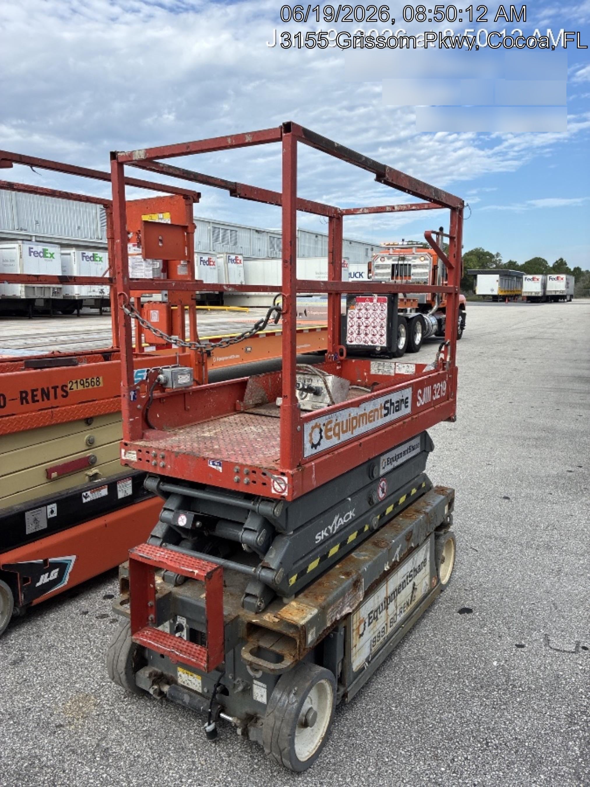 2019 Skyjack SJIII-3219 Skyjack SJIII3219 Standard w/Trojan Batteries
