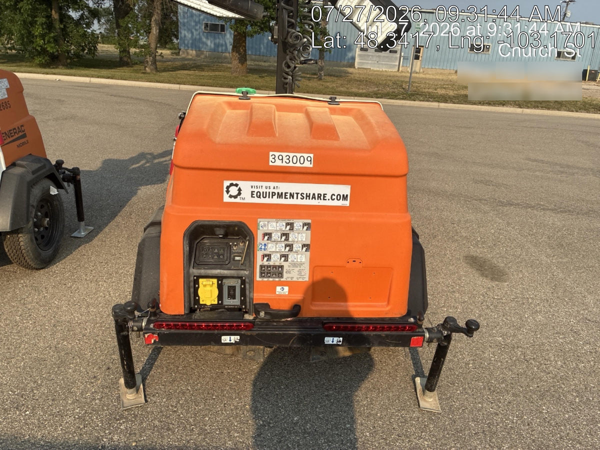 2024 Generac MLT2 Diesel, Flex Switch 120V Input, Powerzone Controller, 
(4) 320W LED Lights, 4kW Generator, 39.9 Gal Fuel Tank, 2" Ball, T3