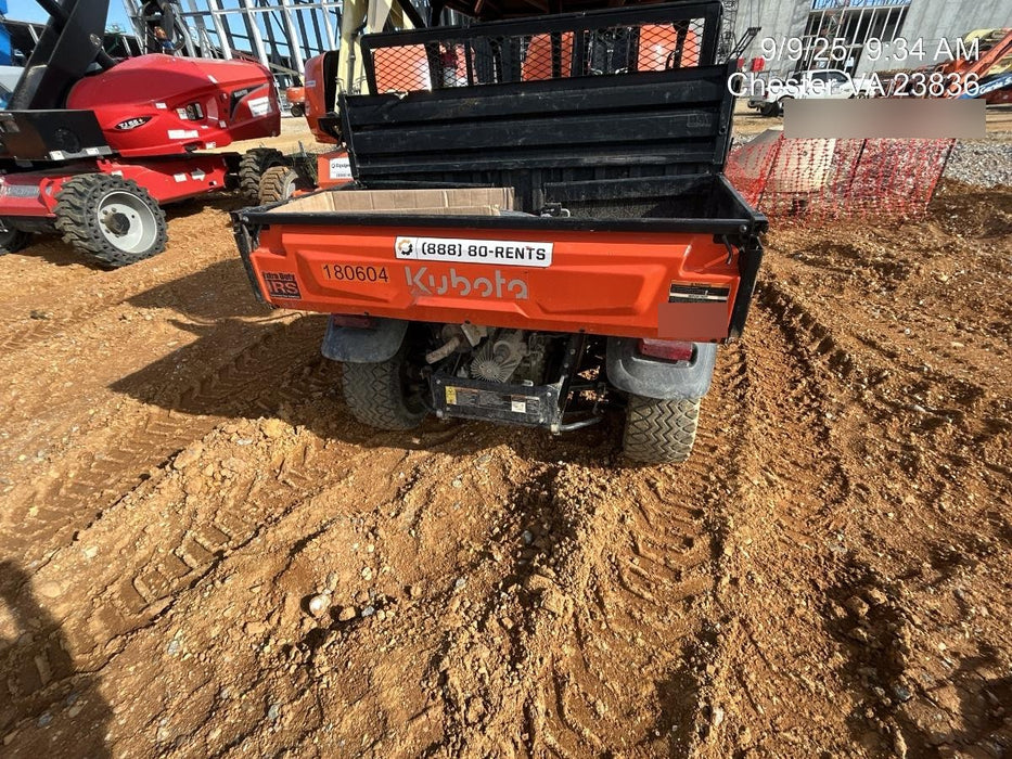 2021 Kubota RTV-X1140W-H Plastic Canopy, Windshield Acrylic Clear, LED Strobe Light, Wire Harness Kit, Back up Alarm