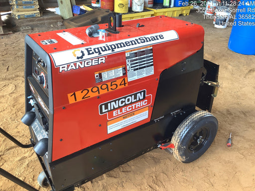 2021 Lincoln Electric Ranger 305 LPG K3430-1, Ranger 305 LPG, Undercarriage, Tank Holder & Strap, 10kw AC Gen, 25hp Kohler LPG Eng