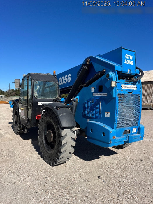 2019 Genie GTH-1056 Genie GTH-1056 w/CAB, Solid Tires, Work Lights, 60" carriage/forks, cab mesh, beacon