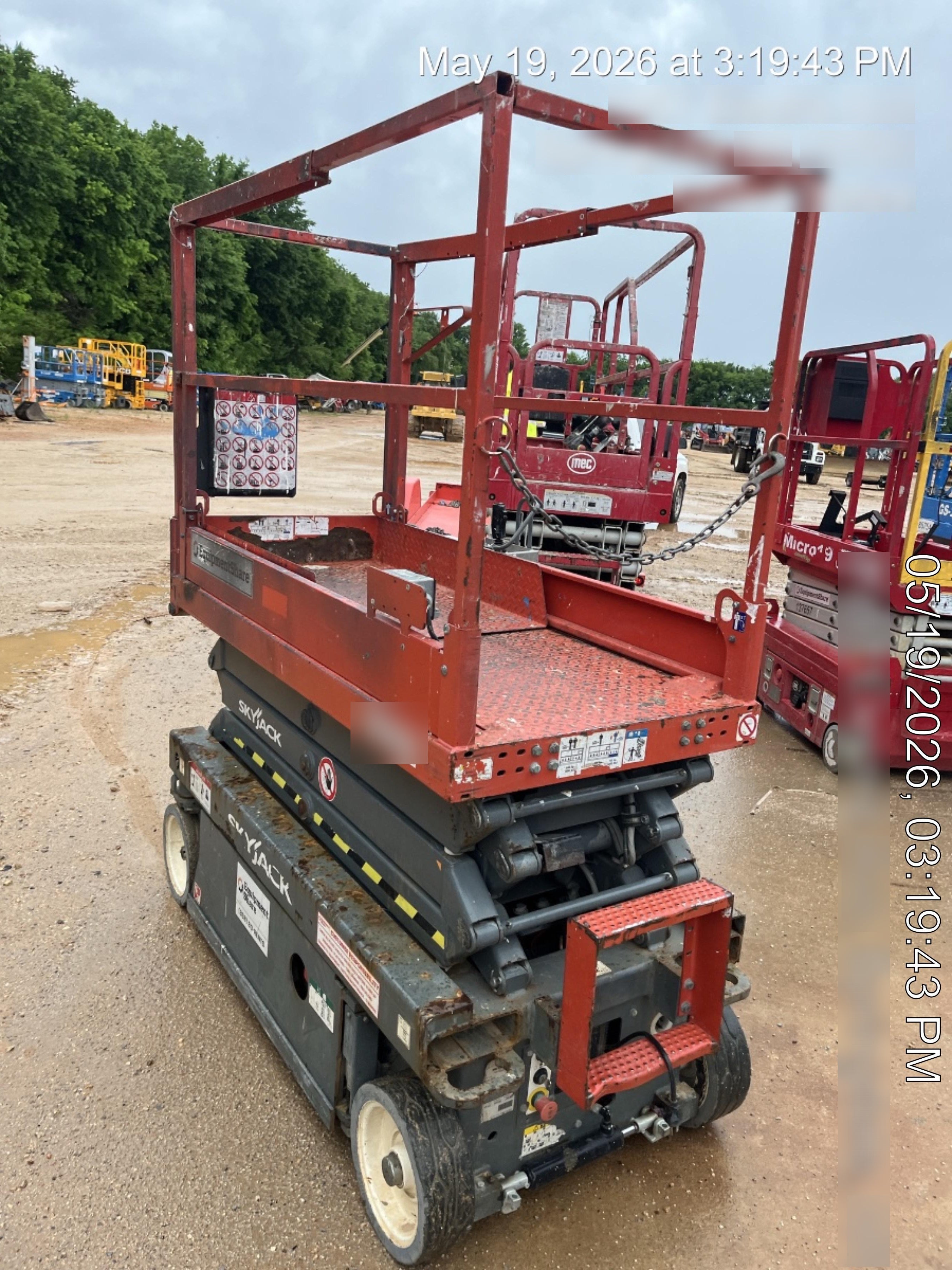 2019 Skyjack SJIII-3219 Skyjack SJIII3219 Standard w/Trojan Batteries