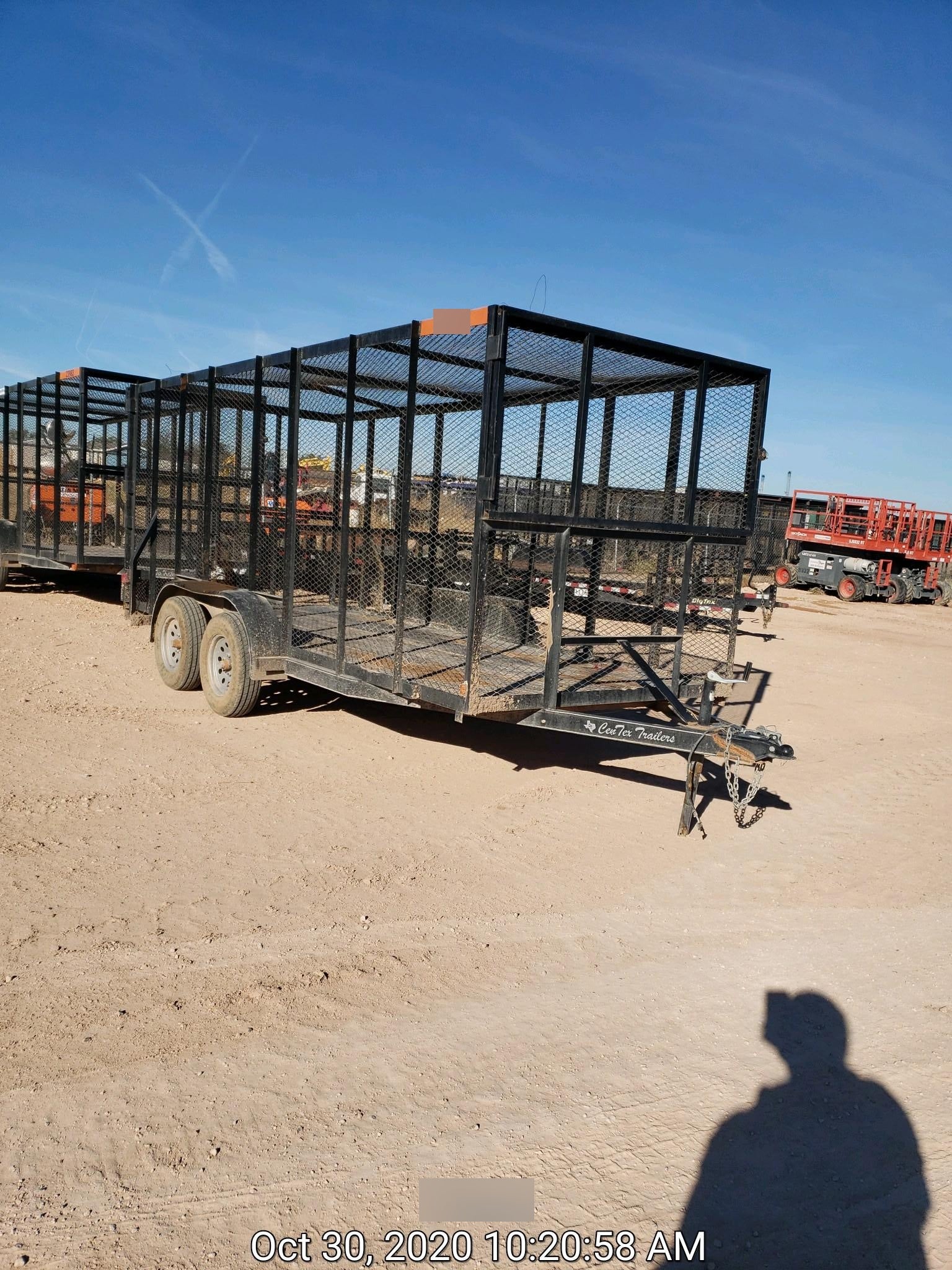 2019 CENTEX Trash Trailer