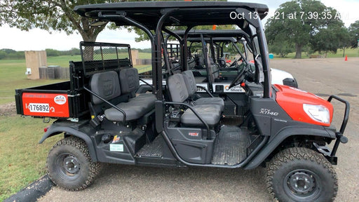 2021 Kubota RTV-X1140W-H Plastic Canopy, Windshield Acrylic Clear, LED Strobe Light, Wire Harness Kit, Back up Alarm