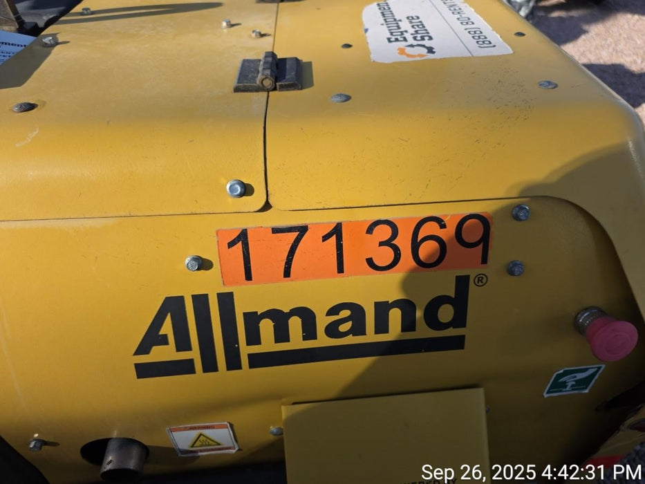 2021 Allmand NLV3GR (4) LED Light Fixture 350W, 23' Vertical Mast, 3kW Prime, Towable, Deep Sea L401, Leveling Jacks, Yanmar T4F 5.8hp