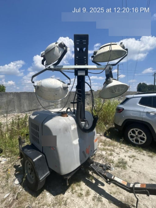 2019 Wacker Neuson LTV6L-MH Wacker Neuson LTV6L Mobile Light Tower w/Fuel Level Sensor Installed