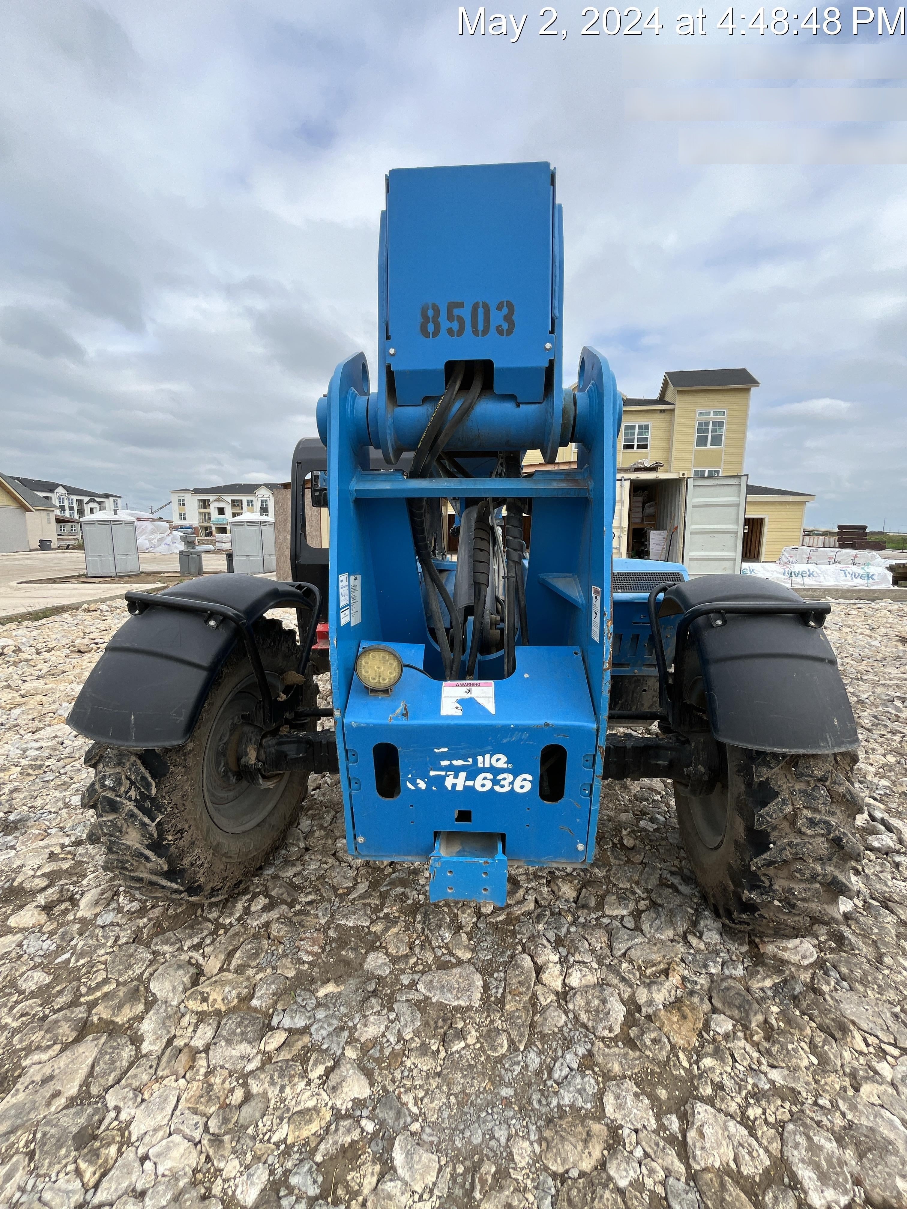 2018 Genie GTH-636 Genie GTH-636 w/Open ROPS, FF Tires, Work Light/Beacon, 48" Carriage and Forks