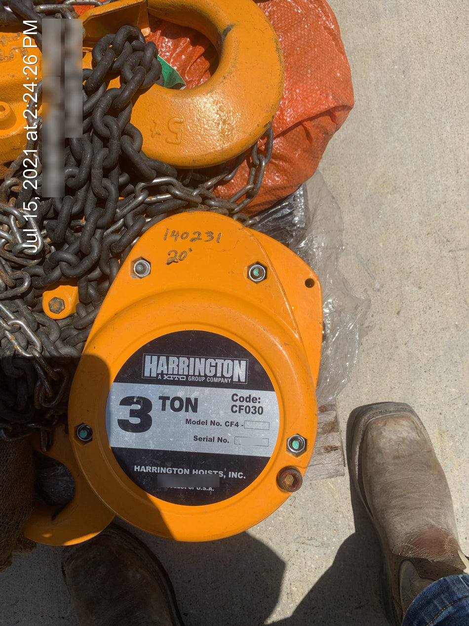2021 HARRINGTON CF030-20