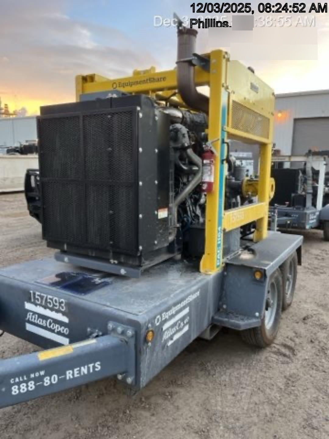 2021 ATLAS COPCO PAC H64 JD
