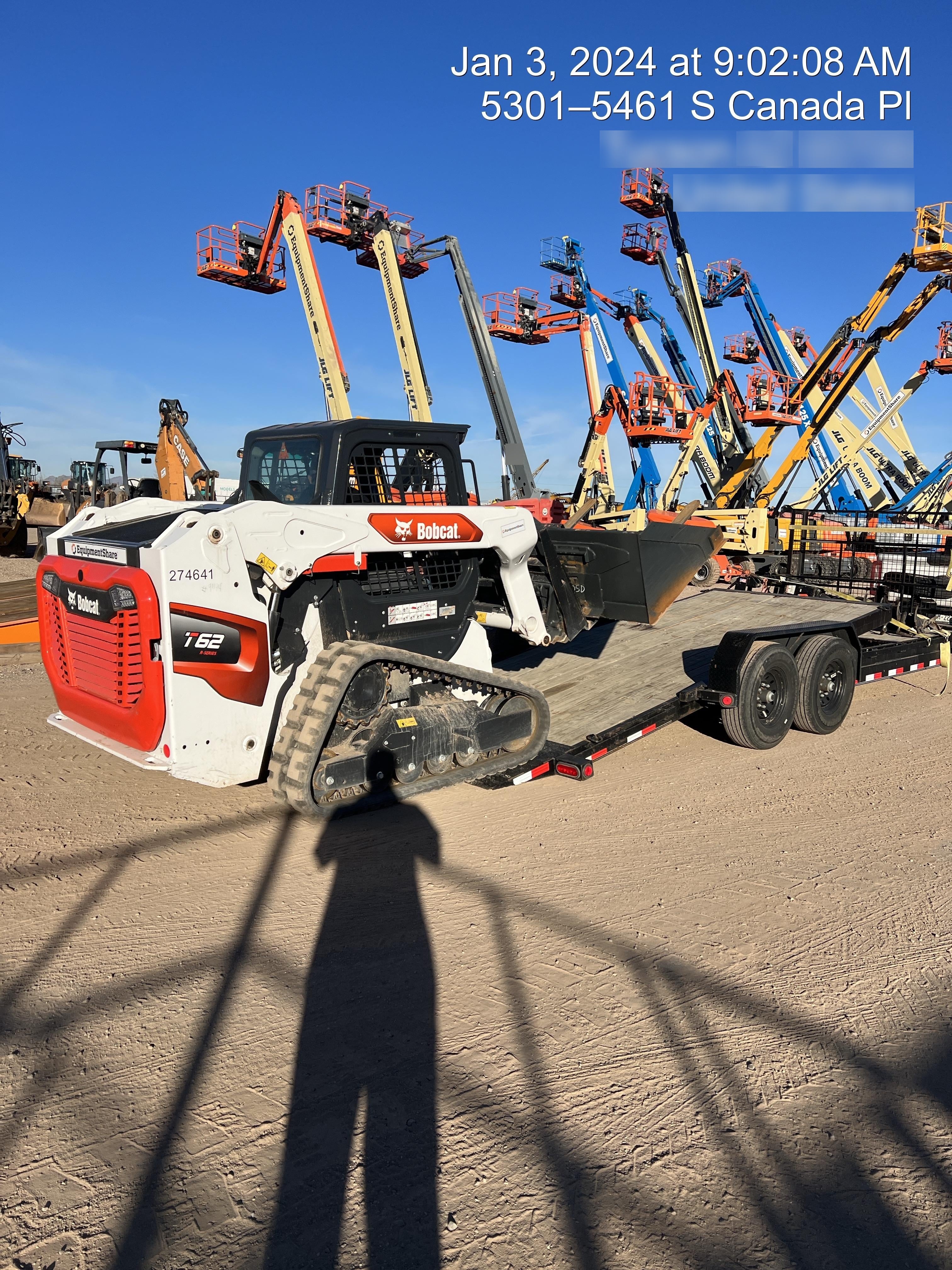 2021 FEMA 72" Skid Steer Forks FEMA