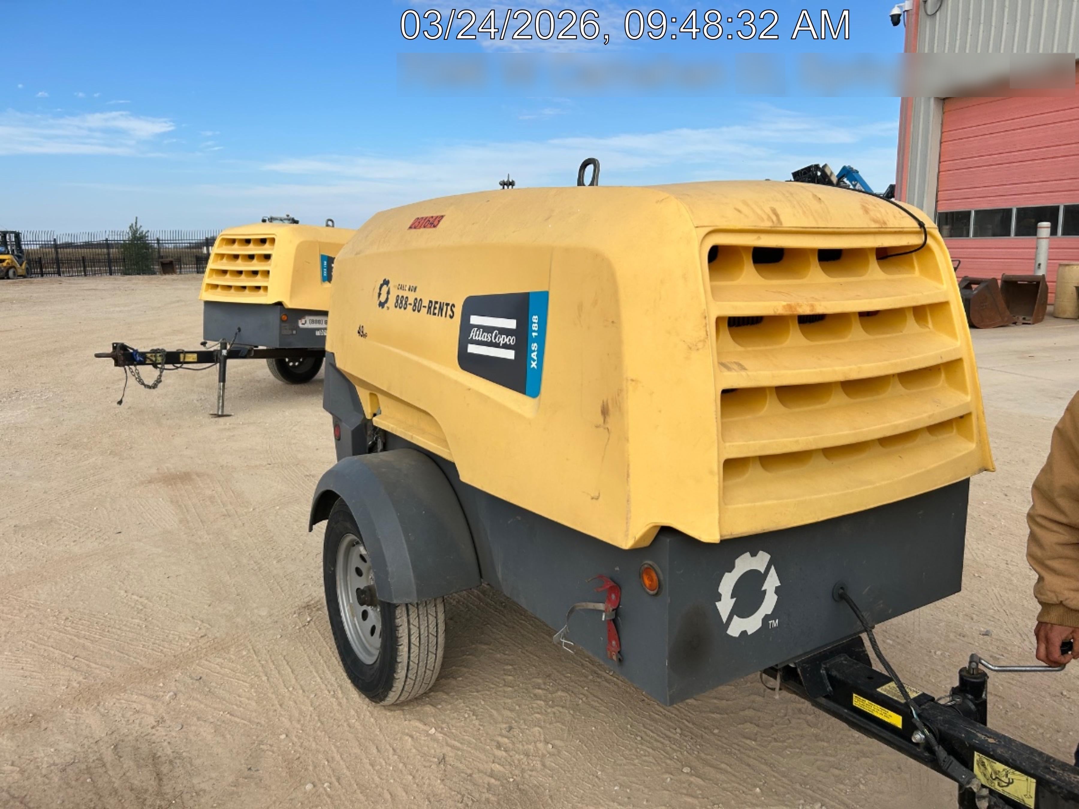 2022 ATLAS COPCO XAS188 CWK