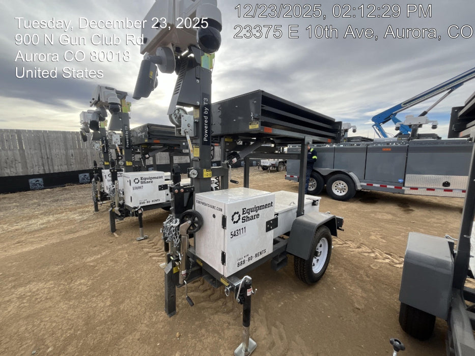 2025 NATIONAL SIGNAL Sunray Solar-Powered Mobile Integrator Tower