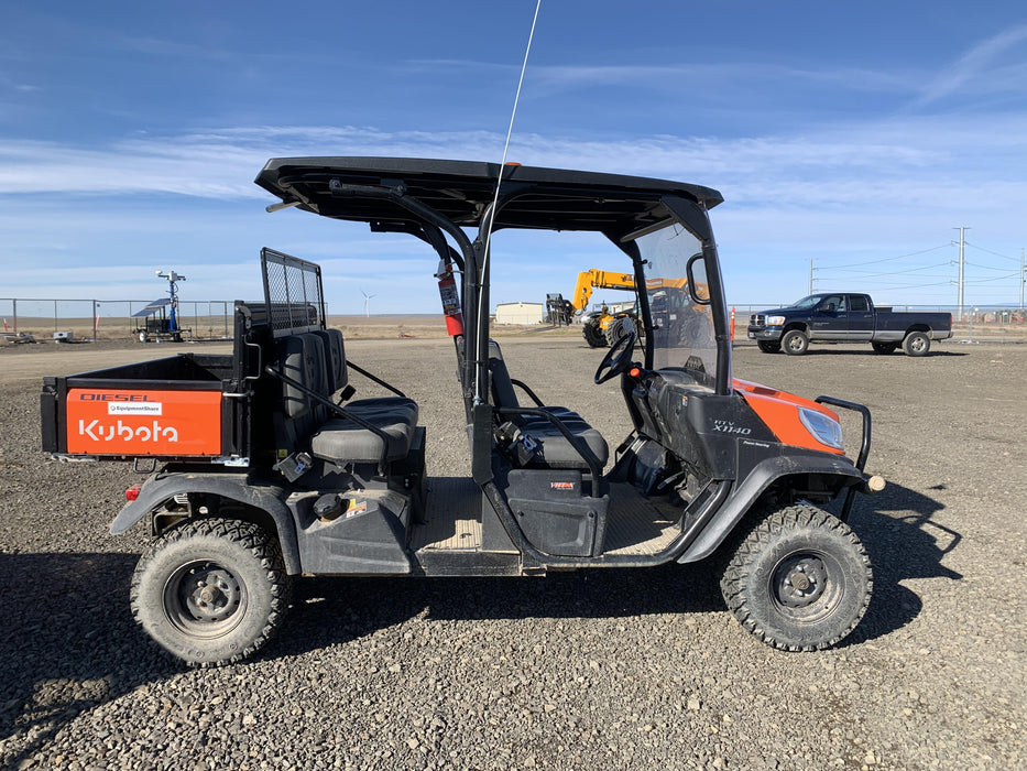 2022 Kubota RTV-X1140W-H Plastic Canopy, Windshield Acrylic Clear, LED Strobe Light, Wire Harness Kit, Back up Alarm