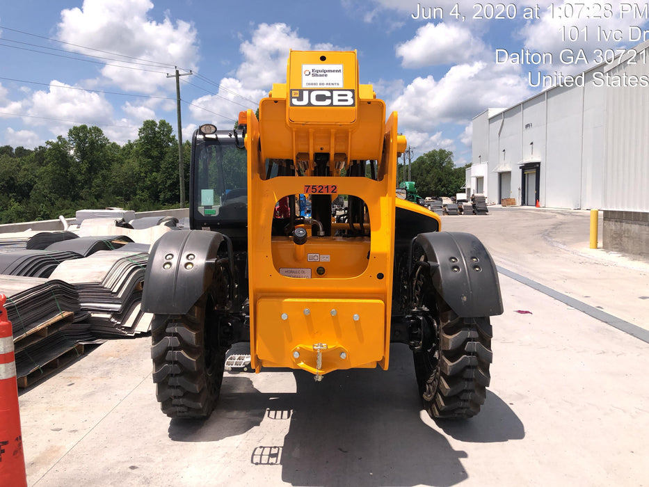 2020 JCB 509-42 Canopy, Solid Tires, Work Lights, Beacon, Aux Hydraulics, Back up Alarm, Lifting Eye, ES Decals