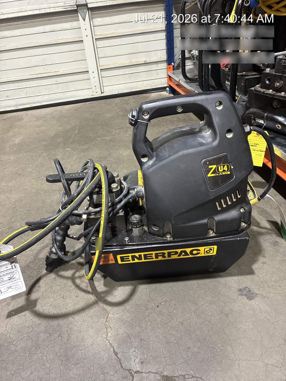 2021 ENERPAC ZU4408JB