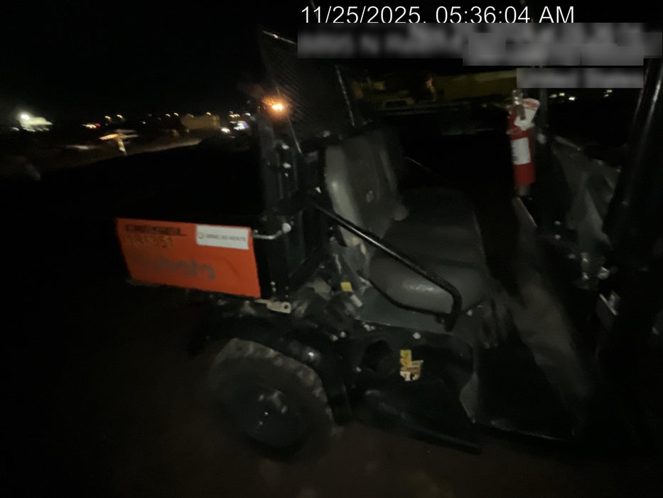 2021 Kubota RTV-X1140W-H Plastic Canopy, Windshield Acrylic Clear, LED Strobe Light, Wire Harness Kit, Back up Alarm