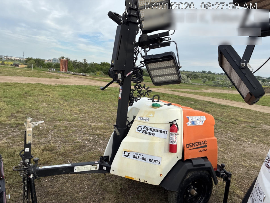2024 Generac MLT2 Diesel, Flex Switch 120V Input, Powerzone Controller, 
(4) 320W LED Lights, 4kW Generator, 39.9 Gal Fuel Tank, 2" Ball, T3
