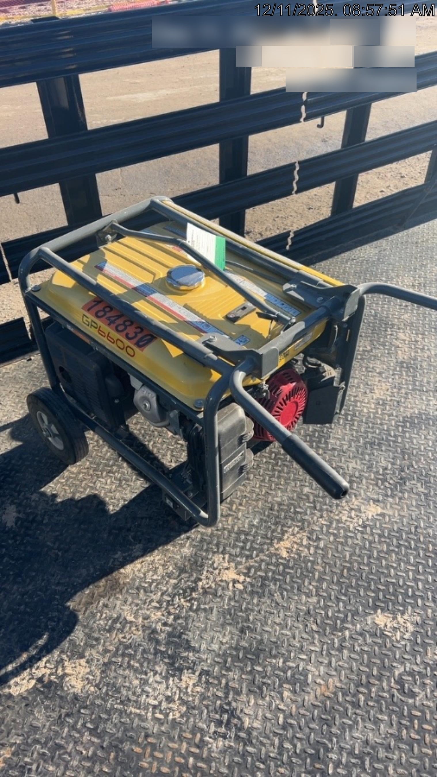 2021 WACKER NEUSON GP6600A
