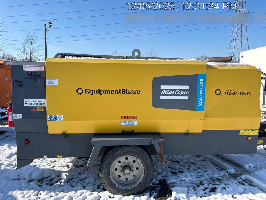 2022 ATLAS COPCO XAS 900