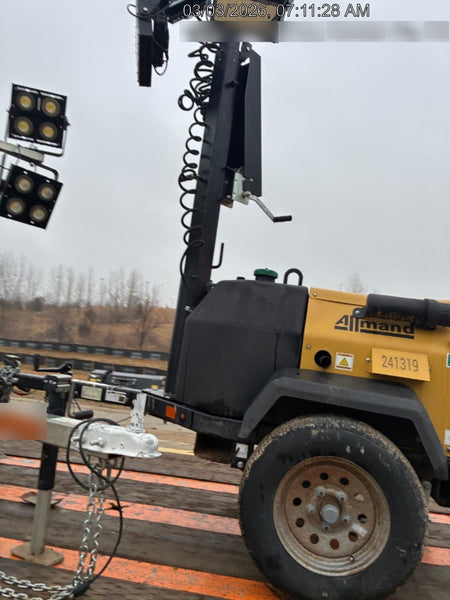 2024 Wanco WLTT-4MM4K Diesel, Deep Sea Controller, Shore Power Plug, Auto Start, (4) 350W LED Floodlights, 4kW Generator, 60 Gal Fuel Tank, 2" Ball, T3