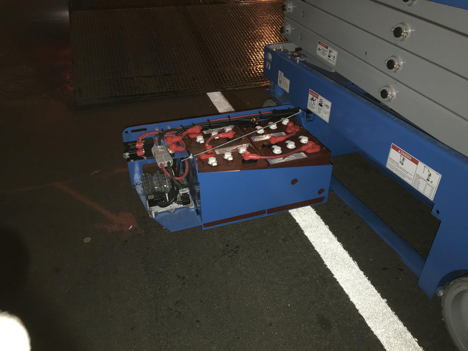 2019 Genie GS-1930 Half Height Swing Gate, 800W Inverter