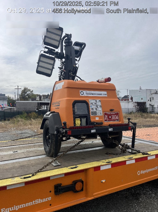 2023 Generac MLT2 Diesel, Flex Switch 120V Input, Powerzone Controller, 
(4) 320W LED Lights, 4kW Generator, 39.9 Gal Fuel Tank, 2" Ball, T3