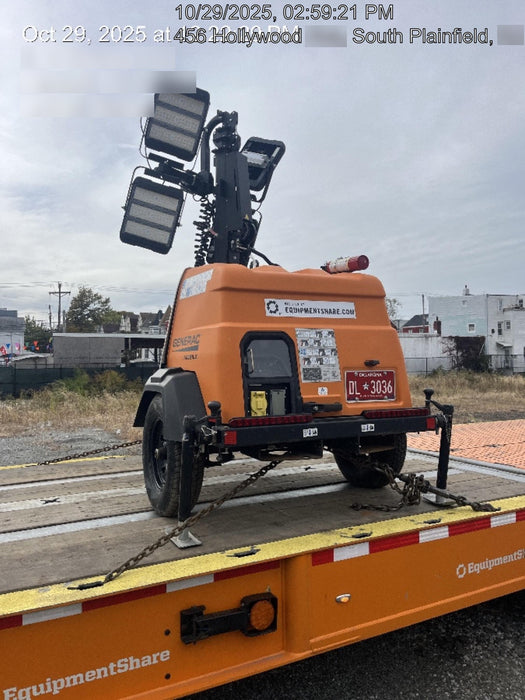 2023 Generac MLT2 Diesel, Flex Switch 120V Input, Powerzone Controller, 
(4) 320W LED Lights, 4kW Generator, 39.9 Gal Fuel Tank, 2" Ball, T3