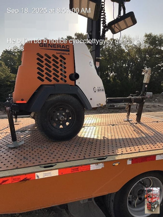 2023 Generac MLT2 Diesel, Flex Switch 120V Input, Powerzone Controller, (4) 320W LED Lights, 4kW Generator, 39.9 Gal Fuel Tank, 2" Ball, T3