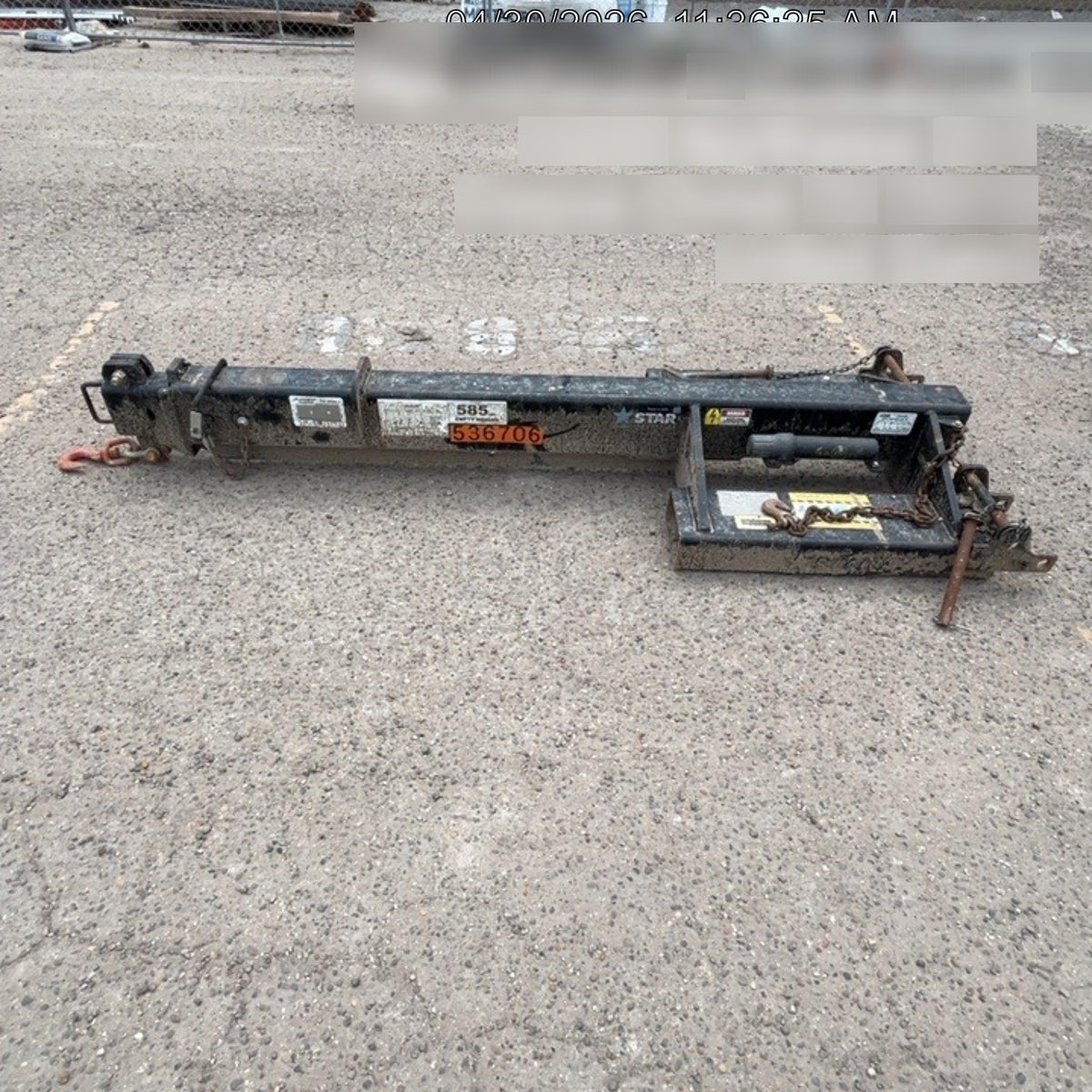 2025 STAR INDUSTRIES M1360B - Star JIB Boom