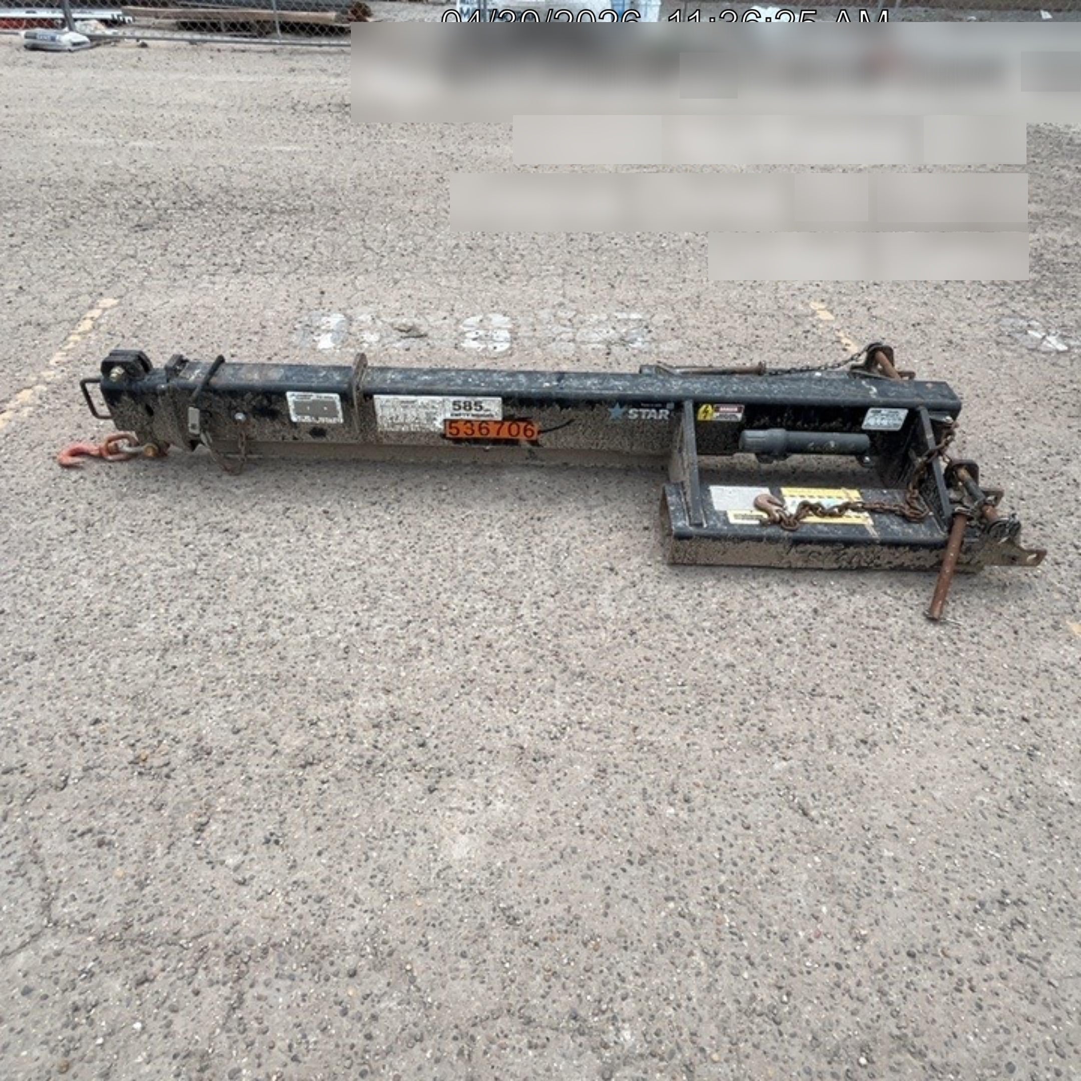 2025 STAR INDUSTRIES M1360B - Star JIB Boom