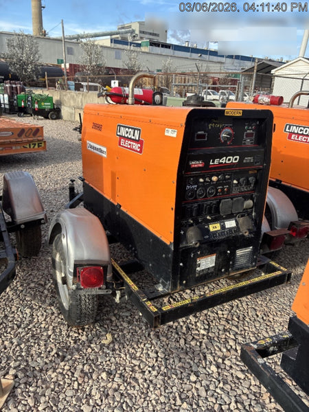 2021 Lincoln Electric Vantage 549X Ready Pak 3, ORANGE (includes trailer, cable rack, fender light kit)