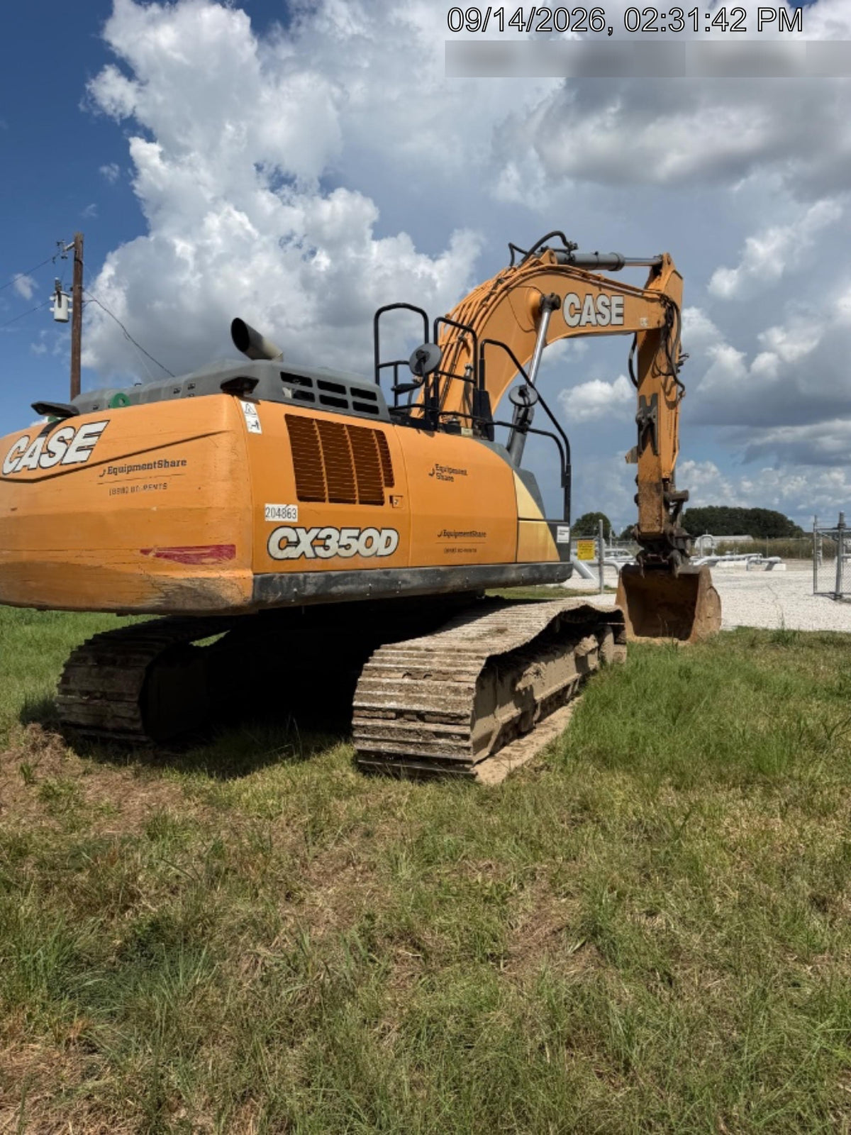 2022 CASE CX350D