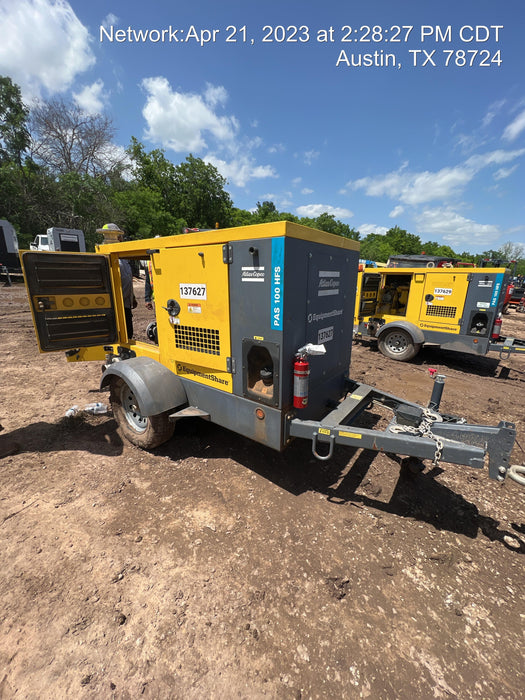 2021 ATLAS COPCO PAS 100 HF CS Enclosed