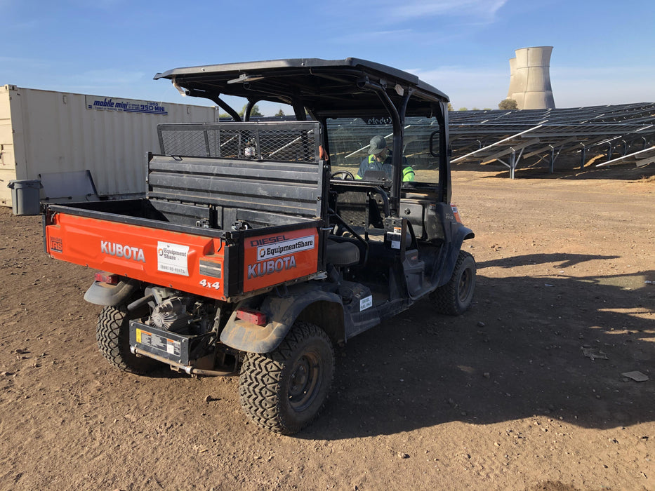 2019 Kubota RTV-X1140W-H 4wd Utility Cart, LED Strobe, Windshield Tempered Glass, Plastic Canopy, Wire Harness Kit, Backup Alarm