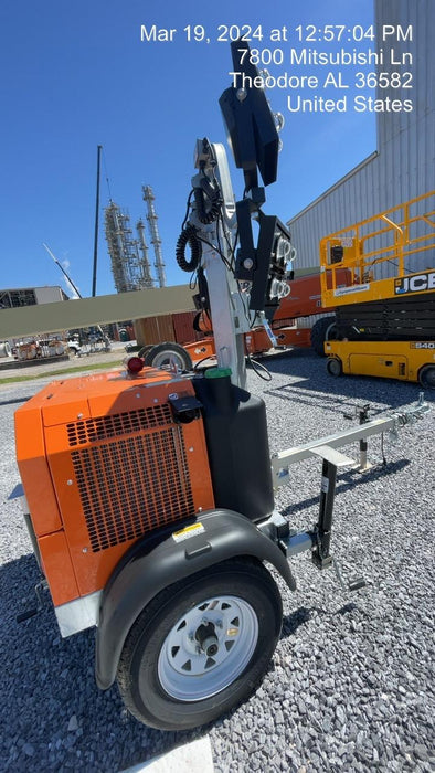 2023 Wanco WLTT-4MM4K Diesel, Deep Sea Controller, Shore Power Plug, Auto Start, (4) 350W LED Floodlights, 4kW Generator, 60 Gal Fuel Tank, 2" Ball, T3