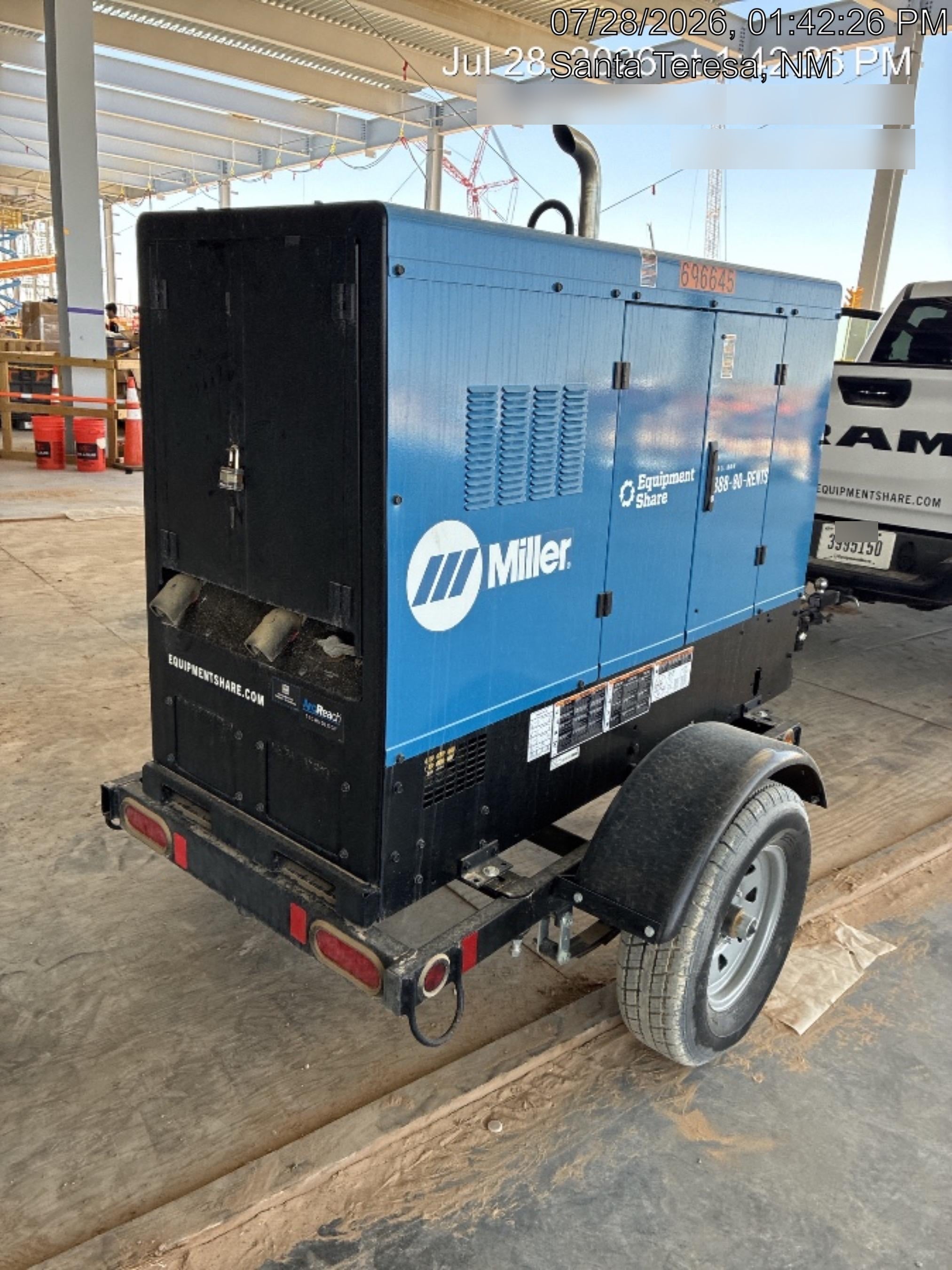 2026 MILLER ELECTRIC BIG BLUE 500