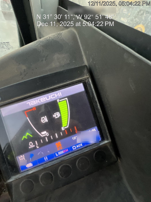 2020 Takeuchi TB290C Cab/Heat/Air, Rubber Tracks, Manual TAG QC