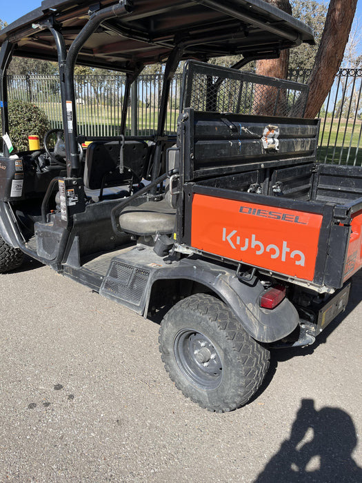2022 Kubota RTV-X1140W-H Plastic Canopy, Windshield Acrylic Clear, LED Strobe Light, Wire Harness Kit, Back up Alarm