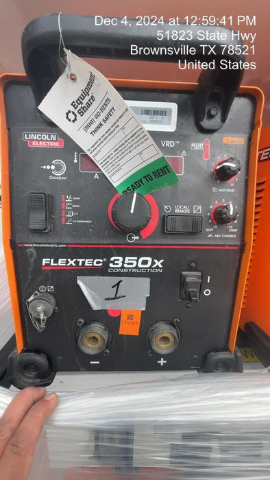 2023 LINCOLN ELECTRIC FLEXTEC 350X