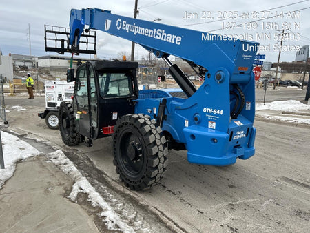 2024 Genie GTH-844 74Hp Dsl, Cab/Heat/Air, Sld Tires, LED WL, Bcn, L Hook, T3 + Access Control