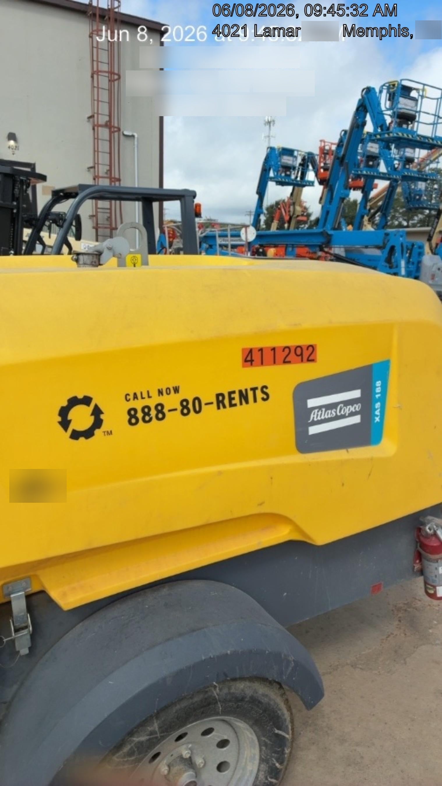 2024 ATLAS COPCO XAS188 CWK