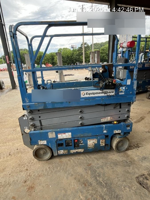 2019 Genie GS-1930 Fixed Rails with Chain Entry