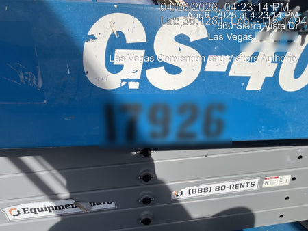 2018 GENIE GS-4047