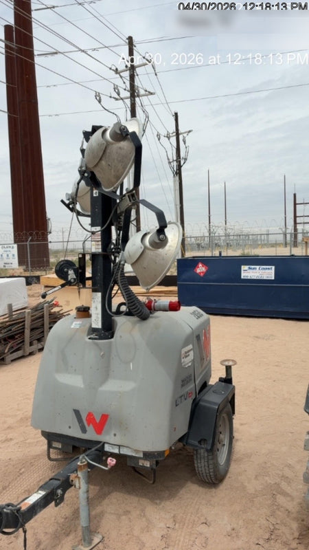 2018 Wacker Neuson LTV6L-MH Wacker Neuson LTV6L Mobile Light Tower w/Fuel Level Sensor Installed