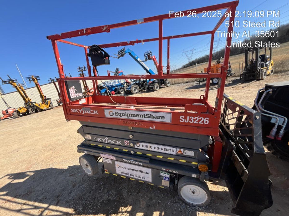 2022 Skyjack SJ3226 Hyd Drive, Sld NM Tires, DBcns, EST