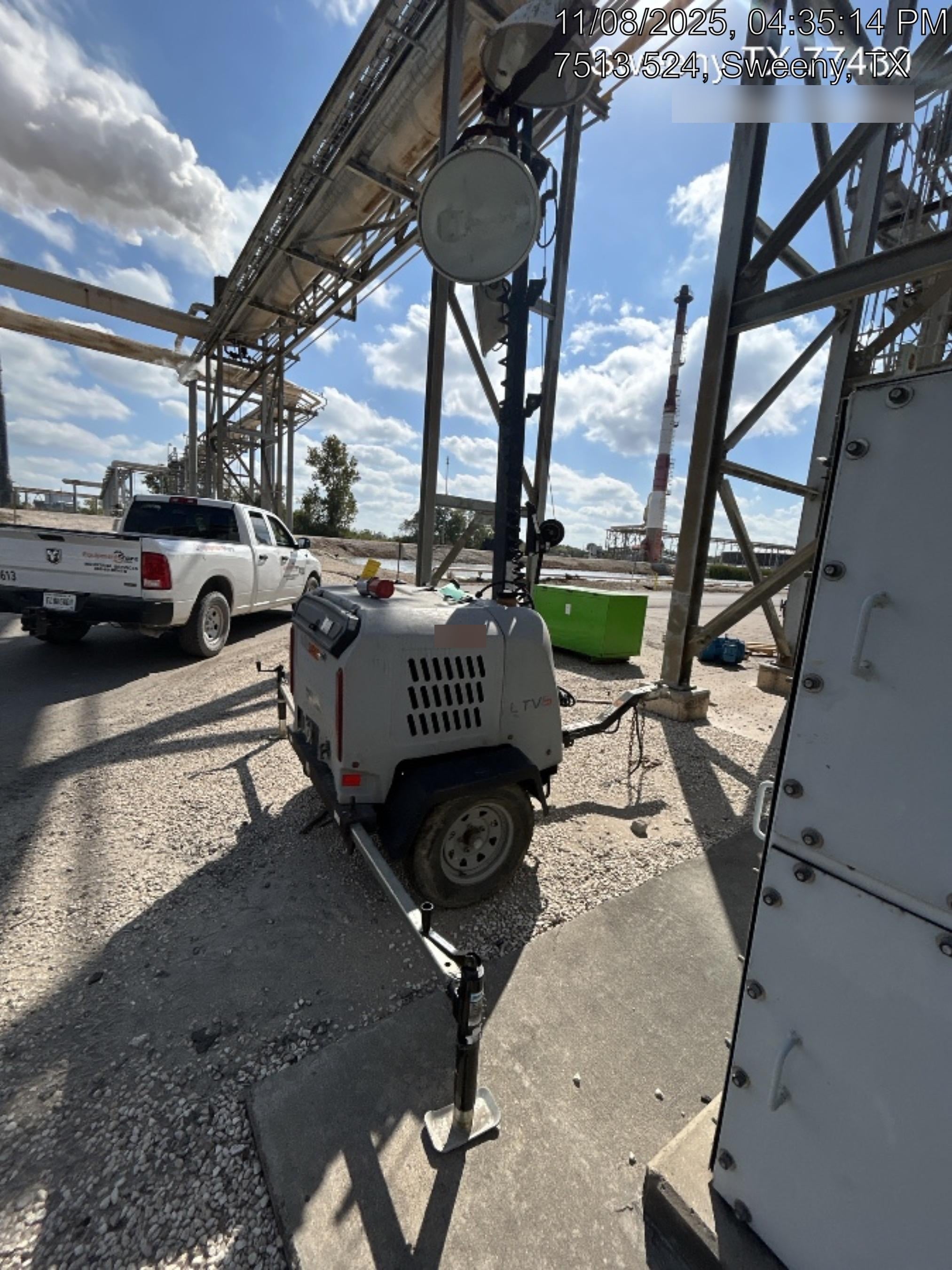 2019 Wacker Neuson LTV6L-MH Wacker Neuson LTV6L Mobile Light Tower w/Fuel Level Sensor Installed