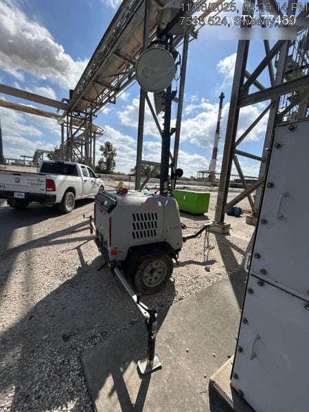 2019 Wacker Neuson LTV6L-MH Wacker Neuson LTV6L Mobile Light Tower w/Fuel Level Sensor Installed