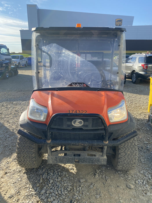 2022 Kubota RTV-X1140W-H Plastic Canopy, Windshield Acrylic Clear, LED Strobe Light, Wire Harness Kit, Back up Alarm