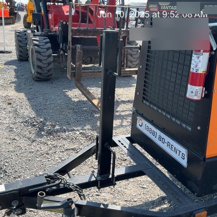 2021 Lincoln Electric Vantage 549X Ready Pak 3, ORANGE (includes trailer, cable rack, fender light kit)