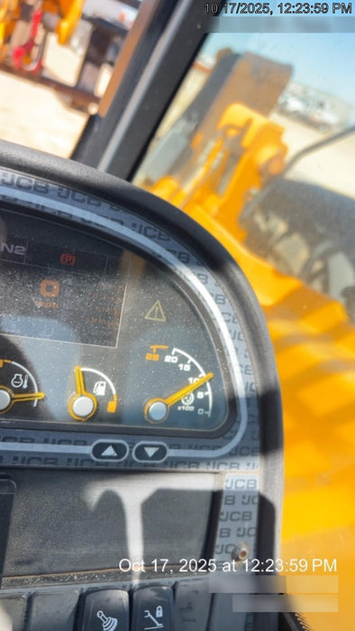 2020 JCB 512-56 Canopy, 74Hp, Solid Tires, Work Lights, Beacon, Aux Hydraulics, Back up Alarm, Lifting Eye, ES Decals